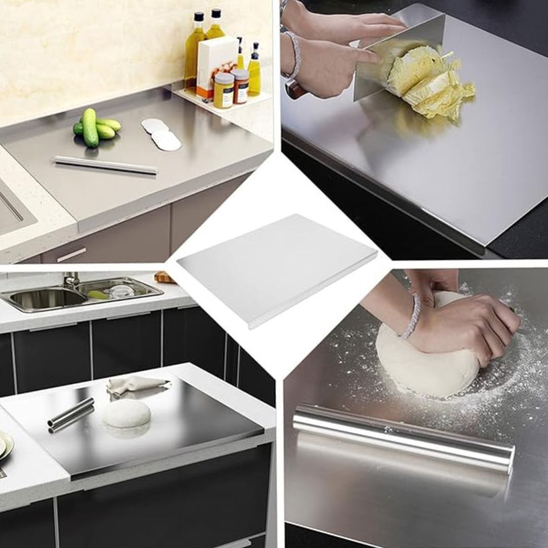 Stainless Steel Kitchen Countertop 35x31 Cm