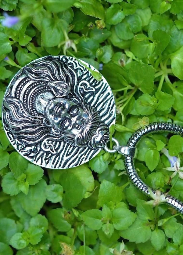 Lord Shiva Pendant with Snake Chain