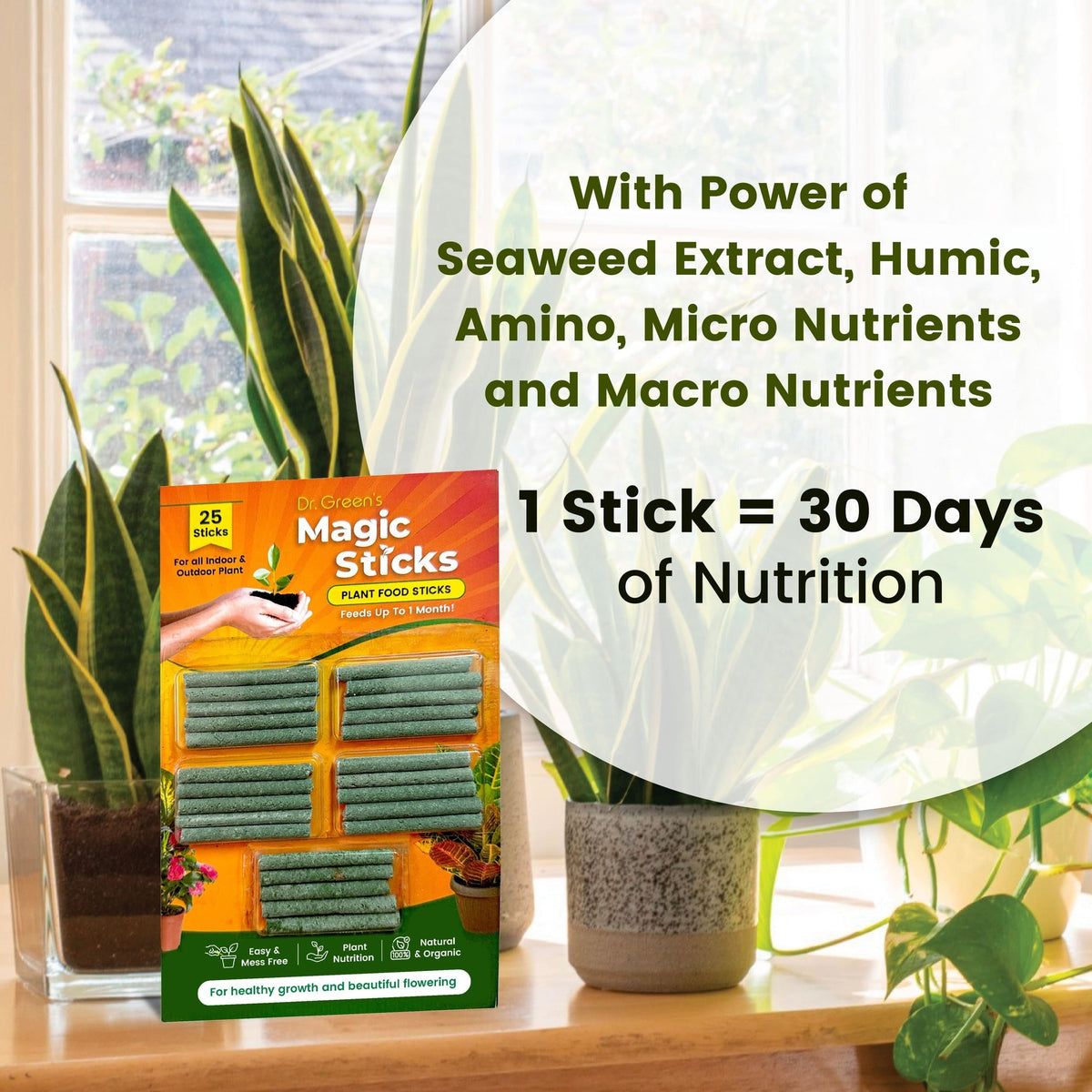 Dr.Green's - Magic Plant Sticks (Buy 1 Get 1 Free)