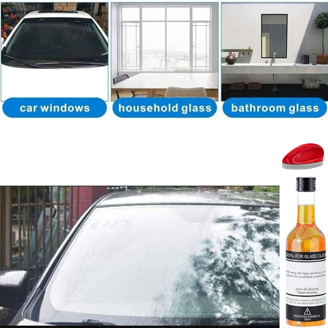 Powerful Windshield Cleaner for Both Home and Car Use